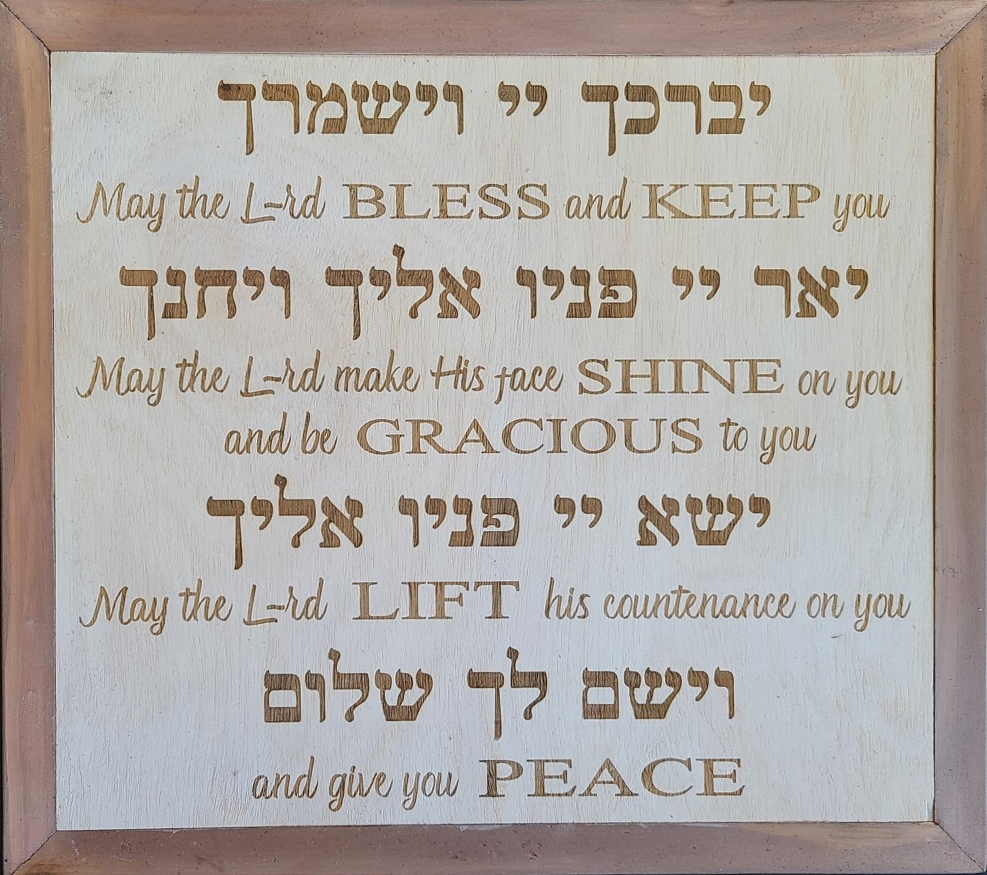 Birkat HaCohanim / Priestly Blessing